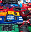 Multi-colored Hot Wheels toy cars