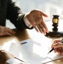 justice and lawyer concept