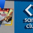 sam&#x27;s club store front and featured item