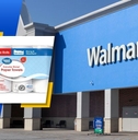 A Walmart store front
