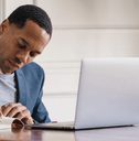person at computer