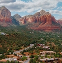  Licensed Desert and mountain range overlooking houses