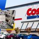 costco wholesale store exterior and featured item