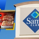 Sam&#x27;s club exterior logo and featured item