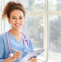 nurse in clinic