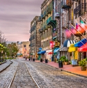 River Street, Savannah, Georgia, USA