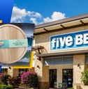 Five Below store exterior and featured item