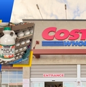 Costco store logo and featured item