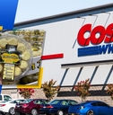 Costco store exterior and featured item