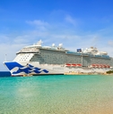 Cruise ship Royal Princess docked