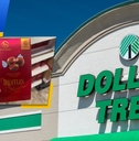 Dollar Tree store logo and featured item