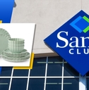 Sam&#x27;s club store logo and featured item