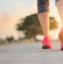 athlete woman walking exercise 
