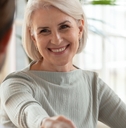 over 45 lady being hired