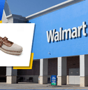 Collage of Walmart and shoe 