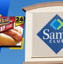 sam&#x27;s club store exterior and featured item