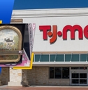 TJ maxx store exterior and featured item