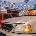 Cars for sale on used car dealership