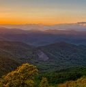 appalachian mountains sunset 