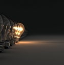 Glowing Light Bulb