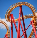 looping roller coaster
