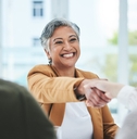 handshake on a job interview
