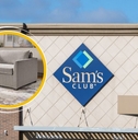 Sam&#x27;s club store exterior and featured item