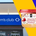 Sam&#x27;s club store exterior and featured item