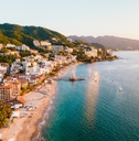 Stunning view of the Puerto Vallarta pier