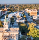 aerial view of athens georgia usa