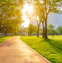 park in city of Guangzhou in China