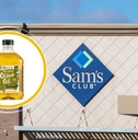 Sam's Club template with olive oil