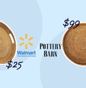 Walmart Versus Pottery Barn Products 