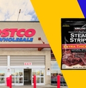 costco store exterior and featured item