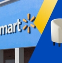 walmart store exterior and featured item