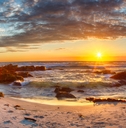 sunset on 17 mile drive