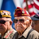 soldiers on veterans memorial day