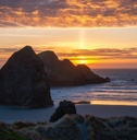 beautiful sea stacks at the oregon coast