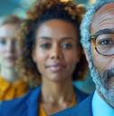 diverse group of professionals