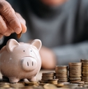 saving for retirement and pension fund concept