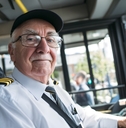 senior bus driver