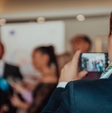A public relations manager