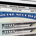 social security card, statement, and cash