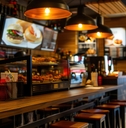 stylish fast food restaurant