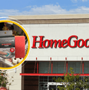 HomeGoods store and Cuisinart sponges product