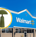 Walmart store and green night lamp product