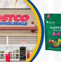 costco storefront and supergreens powered supplement