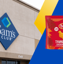 A Sam&#x27;s Club store front