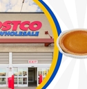 Costco storefront with pumpkin pie