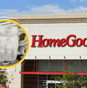 A HomeGoods storefront
